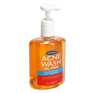 Kissable Acne Wash Oil-Free Salicylic Acid Acne Treatment 7 oz